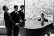 Toronto Wedding Photography_groomsmen at the Westin Prince Hotel